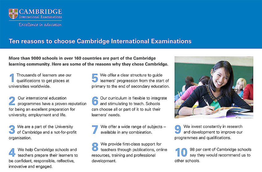 Cambridge Brochure Page 1