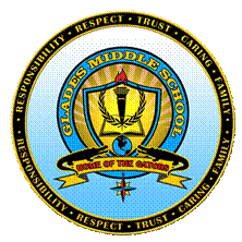 Glades Middle School Shield Logo
